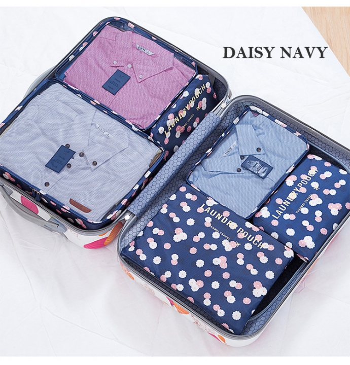 6 In 1 Travel Bag Storage Bag For Waterproof Clothing Organizer Portable Travel Organizer Bag