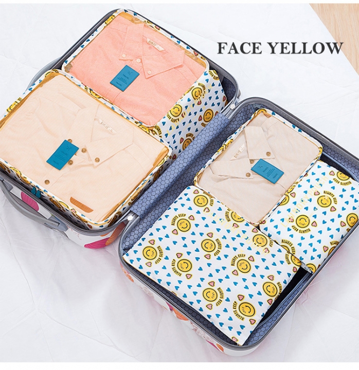 6 In 1 Travel Bag Storage Bag For Waterproof Clothing Organizer Portable Travel Organizer Bag