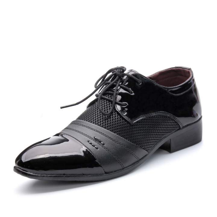 Men pu Leather Shoes Men's Flats Formal Shoes Classic Business Dress Wedding Shoes Luxury Brand