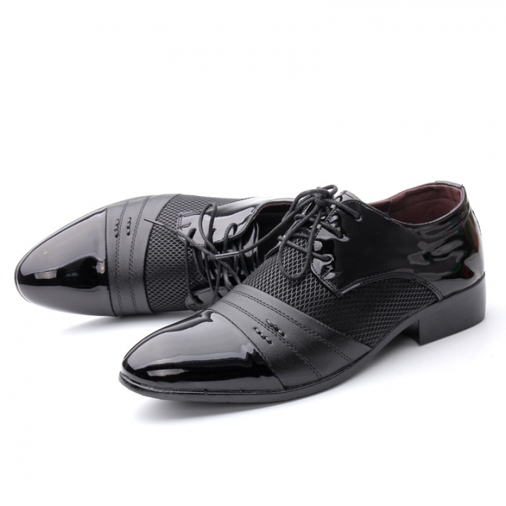 Men pu Leather Shoes Men's Flats Formal Shoes Classic Business Dress Wedding Shoes Luxury Brand