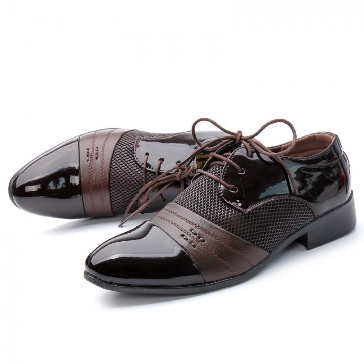 Men pu Leather Shoes Men's Flats Formal Shoes Classic Business Dress Wedding Shoes Luxury Brand