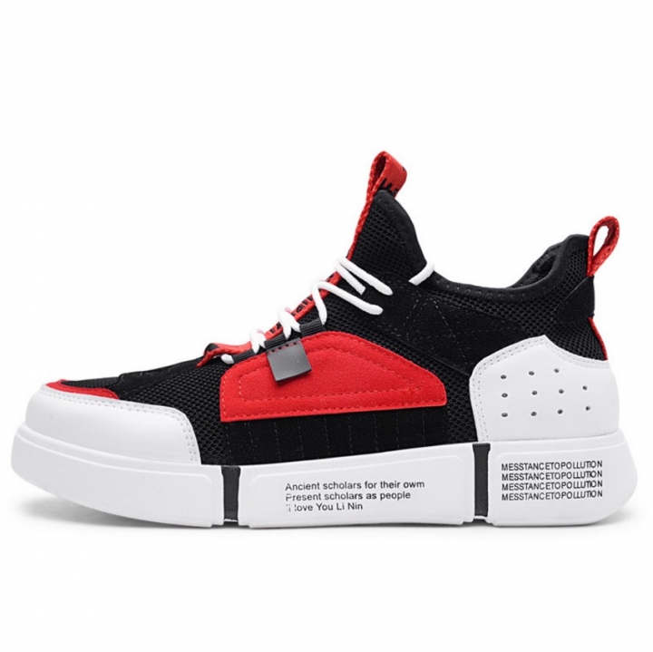 Men's Casual Shoes Running Ankle Boots High Quality Comfy Breathable Height Increasing Sneakers