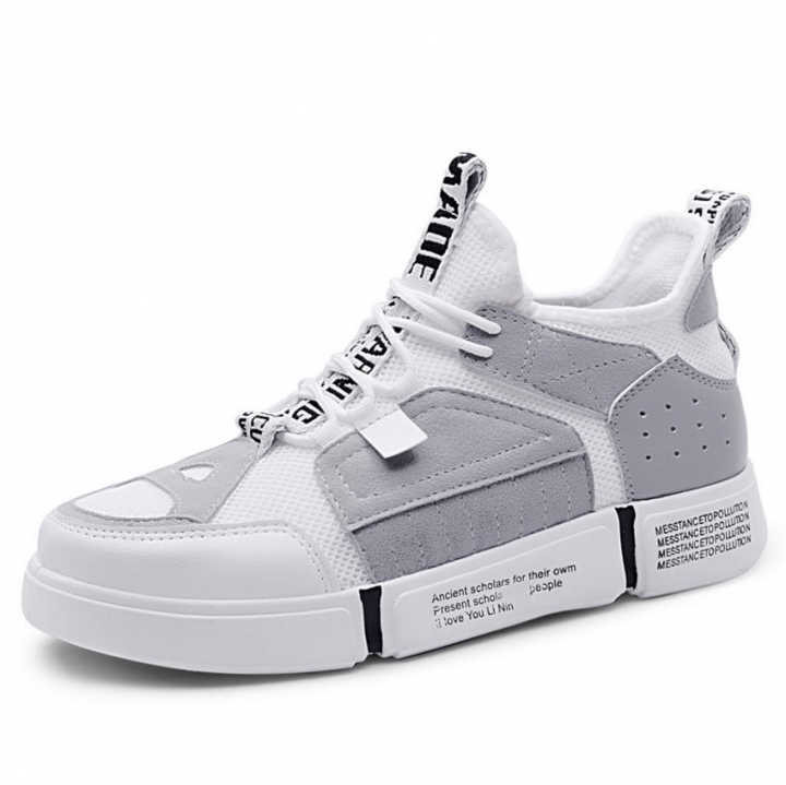 Men's Casual Shoes Running Ankle Boots High Quality Comfy Breathable Height Increasing Sneakers