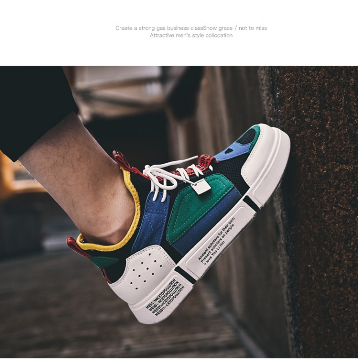 Men's Casual Shoes Running Ankle Boots High Quality Comfy Breathable Height Increasing Sneakers