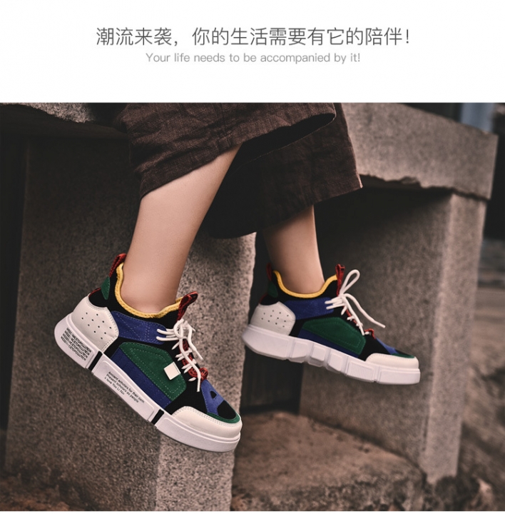 Men's Casual Shoes Running Ankle Boots High Quality Comfy Breathable Height Increasing Sneakers