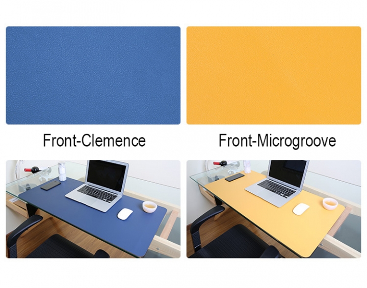 Leather Double Side Mouse Pad Large size Notebook Computer Mousepad Gaming Mouse double sided