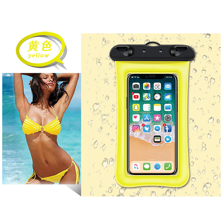 Float Airbag Waterproof Mobile phone case Cover Dry Pouch Universal waterproof bag