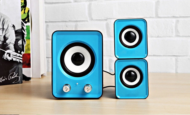 Mini audio artillery multimedia portable small sound box 2.1 Subwoofer computer speaker Electronics & Appliances > Home Audio > Home Theater > Speaker System