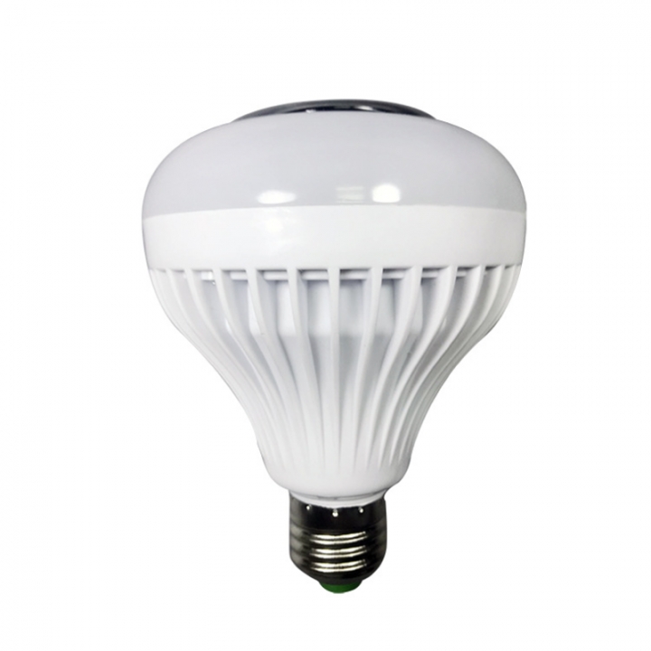 Music wireless remote control seven color stereo RGB bulb lamp speaker systems  loudspeaker sound