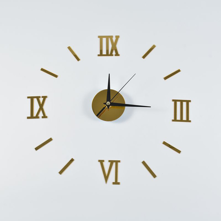 FitDisk New Creative Acrylic DIY Wall Clock 3D stereo wallclock Silent movement Home Clocks Home & Kitchen > Home Decor > Clocks > Wall Clocks WallClocks