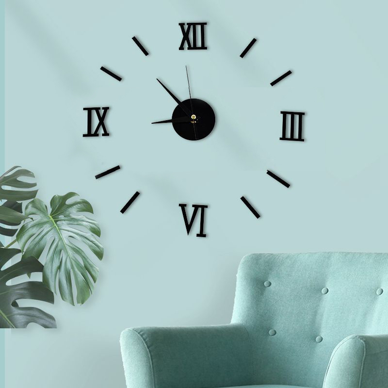 FitDisk New Creative Acrylic DIY Wall Clock 3D stereo wallclock Silent movement Home Clocks Home & Kitchen > Home Decor > Clocks > Wall Clocks WallClocks