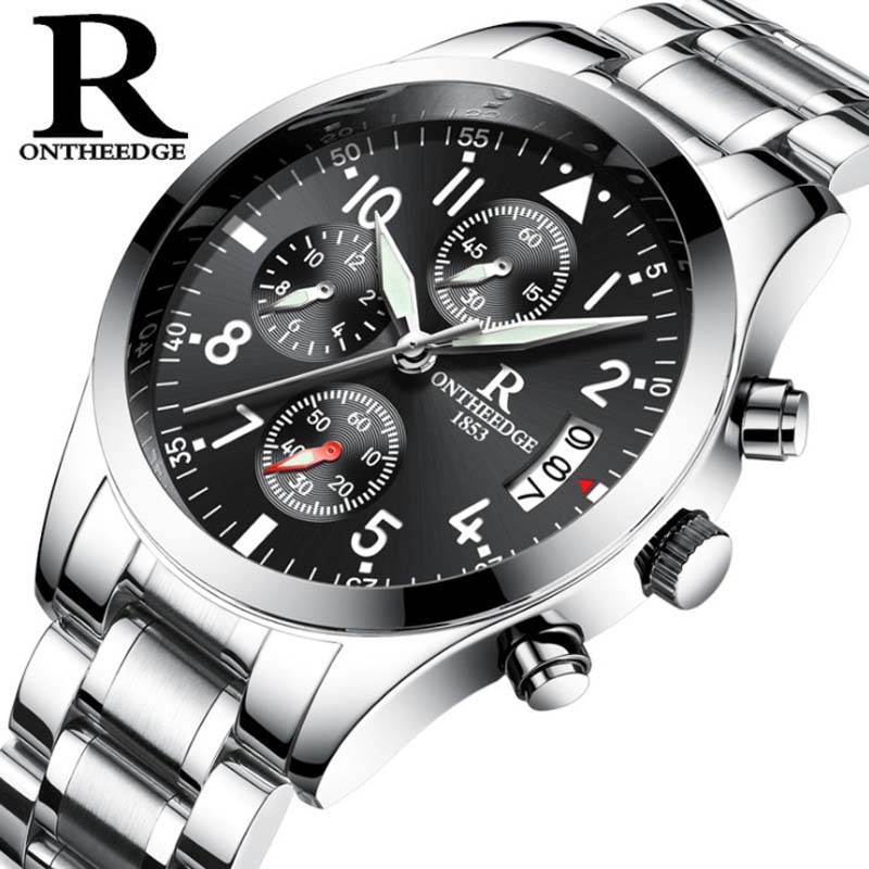FitDisk Swiss New waterproof fashion business watch men watches Men's Night Light men watch  Fashion Accessories > Watches > Men watches > Quartz Watches