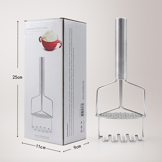 Food Grade Stainless steel Double decker Fast Potato Cassava Fruit Vegetables Pumpkin masher blender