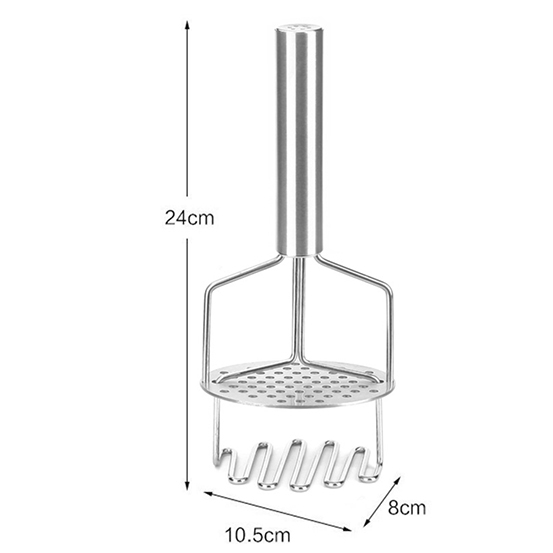 Food Grade Stainless steel Double decker Fast Potato Cassava Fruit Vegetables Pumpkin masher blender