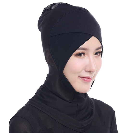 Gauze and Modal Cotton Under Scarf inner Cap Bonnet Hijab Islamic Headwear Neck Chest Cover