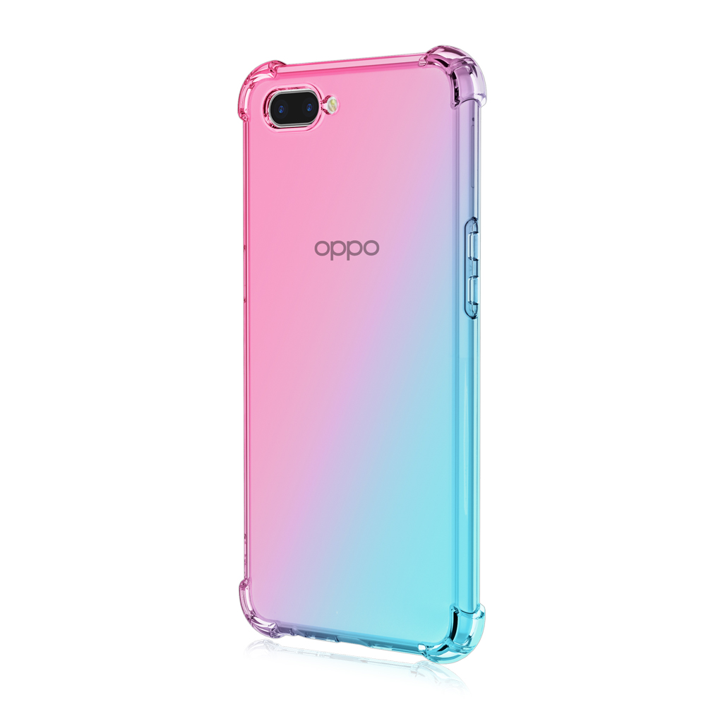 Anti-fall OPPO gradient mobile phone case for OPPO A3S case