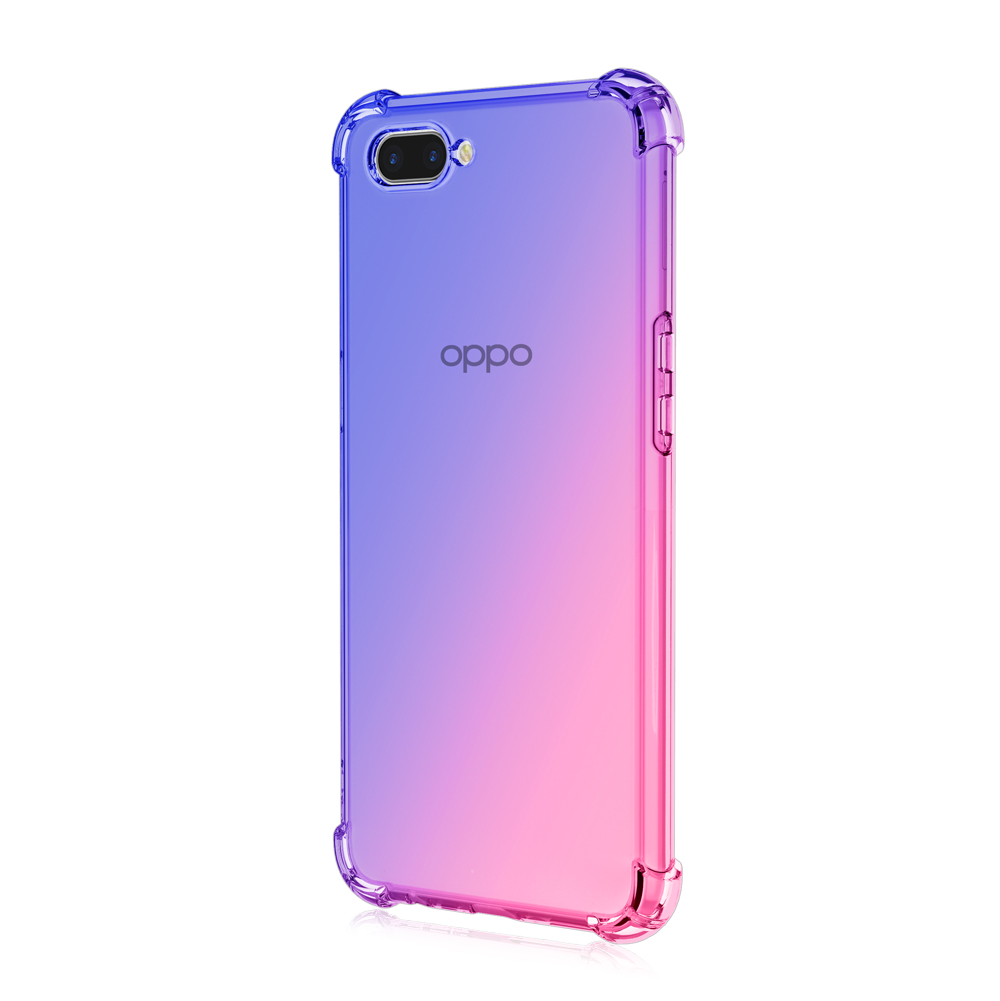 Anti-fall OPPO gradient mobile phone case for OPPO A3S case