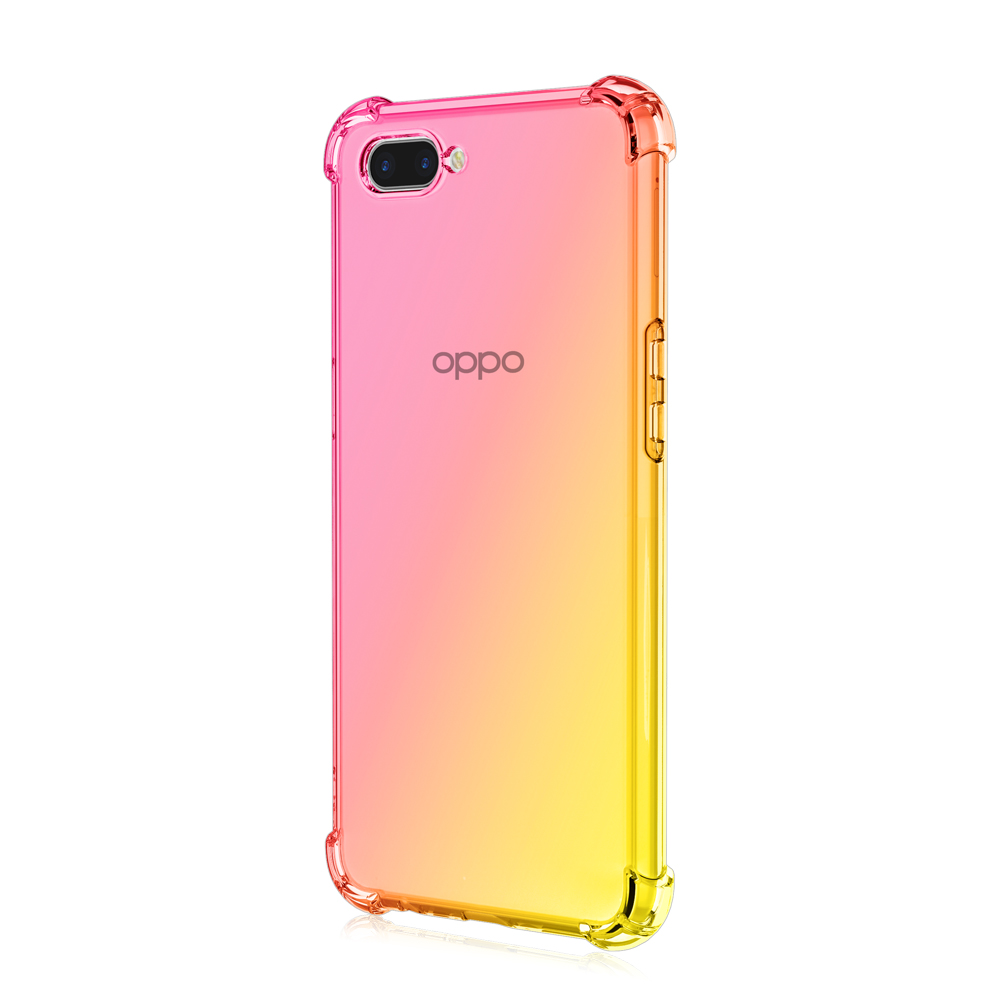 Anti-fall OPPO gradient mobile phone case for OPPO A3S case