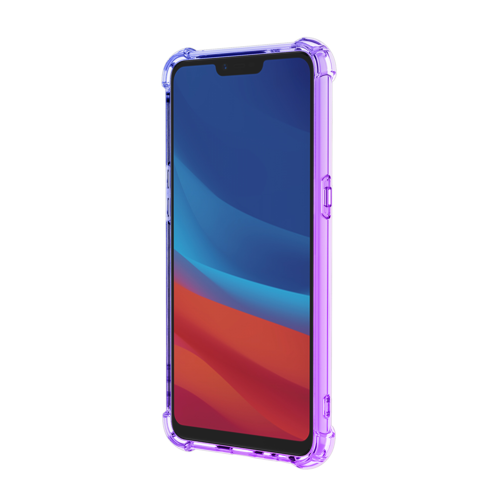 Anti-fall OPPO gradient mobile phone case for OPPO A3S case