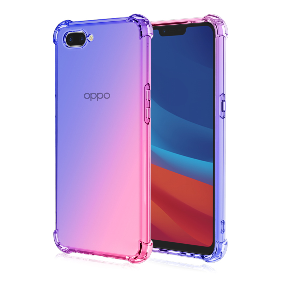 Anti-fall OPPO gradient mobile phone case for OPPO A3S case