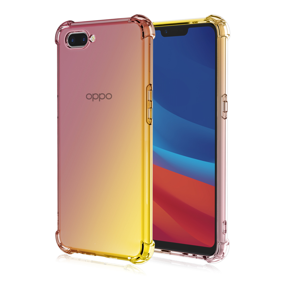 Anti-fall OPPO gradient mobile phone case for OPPO A3S case