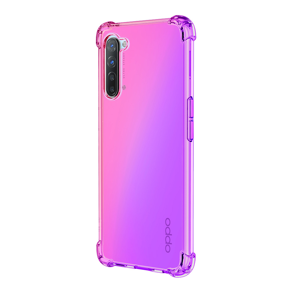 OPPO Reno 3 mobile phone case drop resistant OPPO Reno 3 gradient color mobile phone case