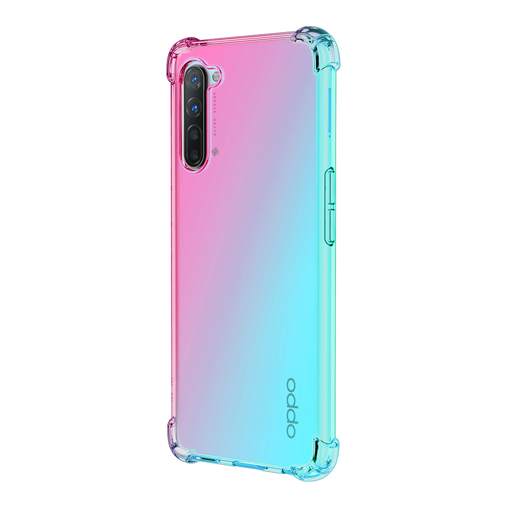 OPPO Reno 3 mobile phone case drop resistant OPPO Reno 3 gradient color mobile phone case