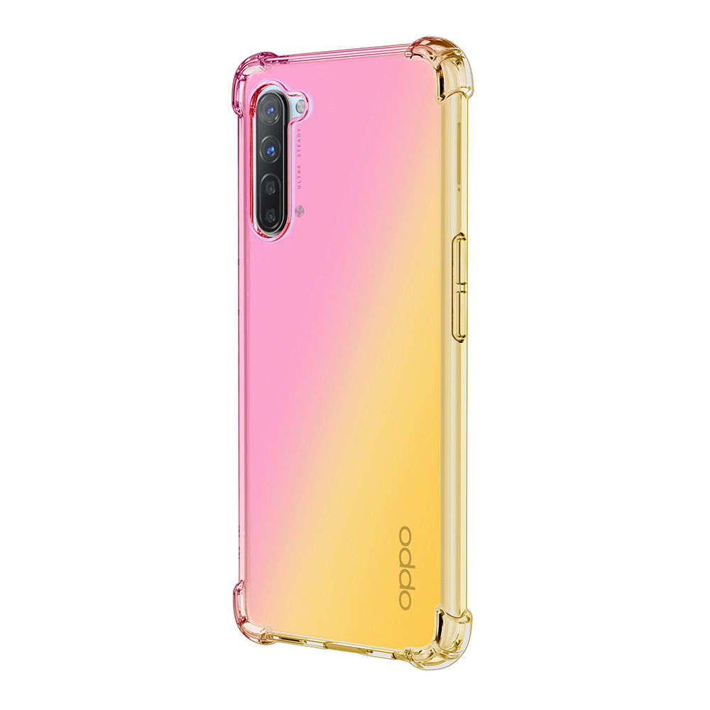 OPPO Reno 3 mobile phone case drop resistant OPPO Reno 3 gradient color mobile phone case