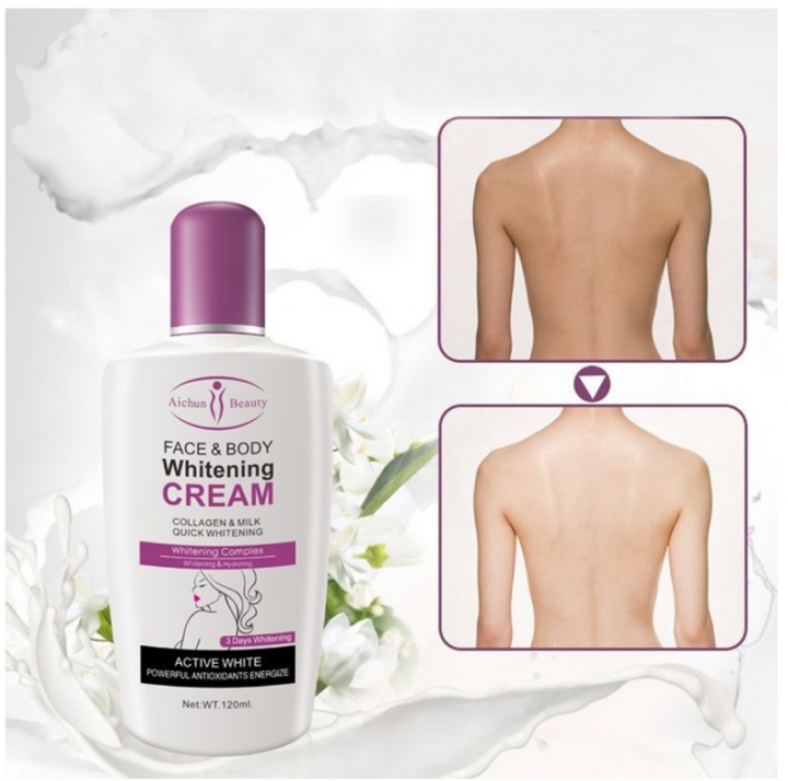 Beauty Face &amp; Body Whitening Cream For Dark Skin Bleaching Lotion 120ML