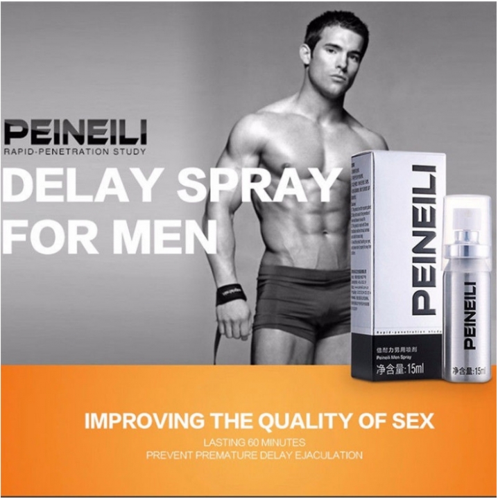 100% Real Photo PEINEILI Male Delay Spray 60 Minutes Long Delay Ejaculatio Enlargement sex Products