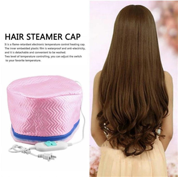 Professiona Electric Hair Thermal Treatment Beauty Steamer SPA Nourishing Hair Care Cap