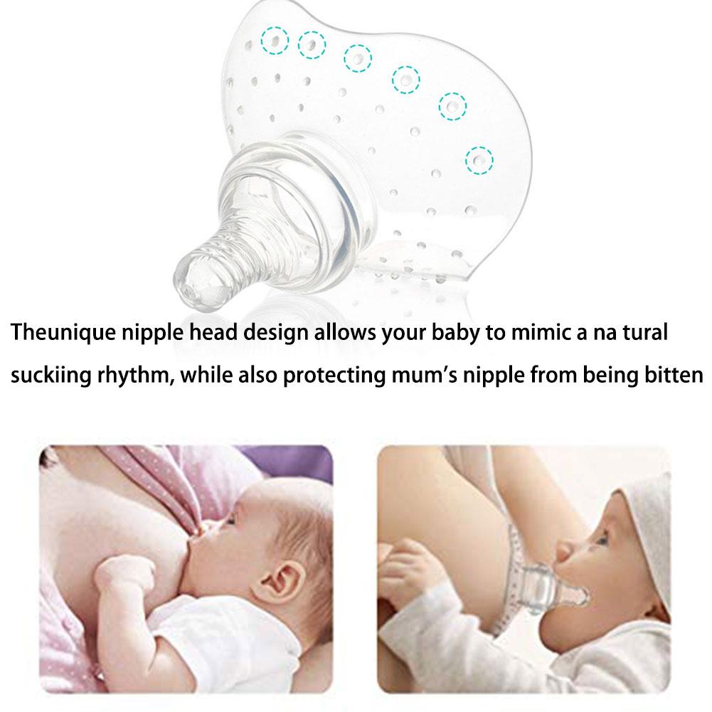 Silicone Nipple Protectors Breast Feeding Mothers Nipple Shields Cover Breastfeeding milk extractor