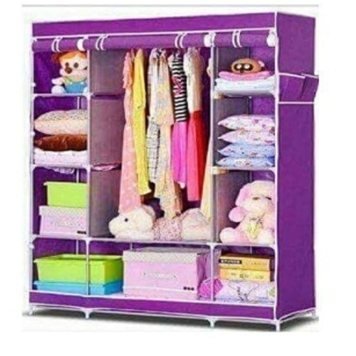 3 Columns Portable Wardrobe  -