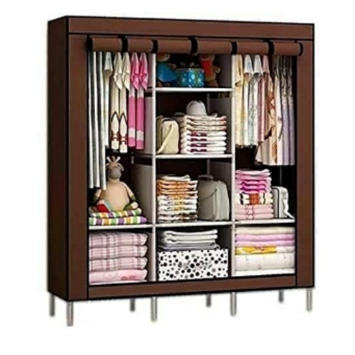 3 Columns Portable Wardrobe  -