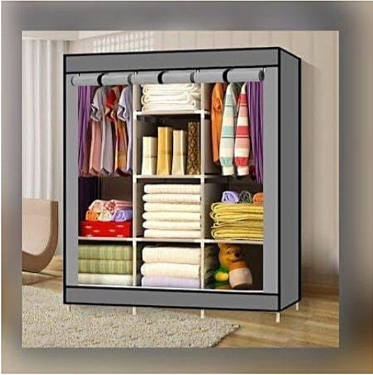 3 Columns Portable Wardrobe  -