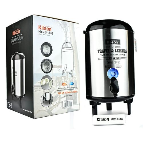 10Ltrs Milk/Tea Dispenser Travel Leisure Tyan Kileon Water Jug Keep Hot Flask