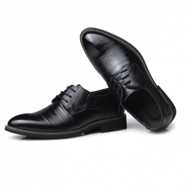 High Quality Business Men Classic Pure Leather Shoes Wingtip Carved Italian Formal Wedding Shoes