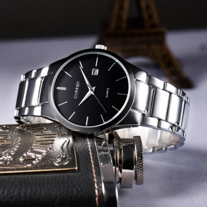 CURREN Luxury Brand Analog Sports Wristwatch Display Date Men's Quartz Watch Men Business Watches