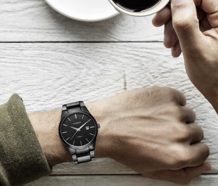 CURREN Luxury Brand Analog Sports Wristwatch Display Date Men's Quartz Watch Men Business Watches