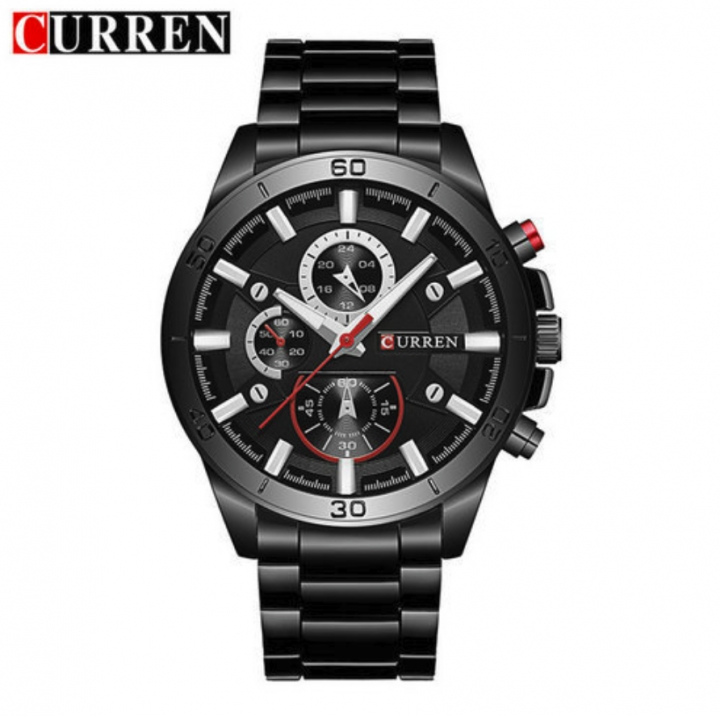 CURREN Men's Watches Top Brand Luxury Men Military Wristwatches Full Steel Men Sports Watch