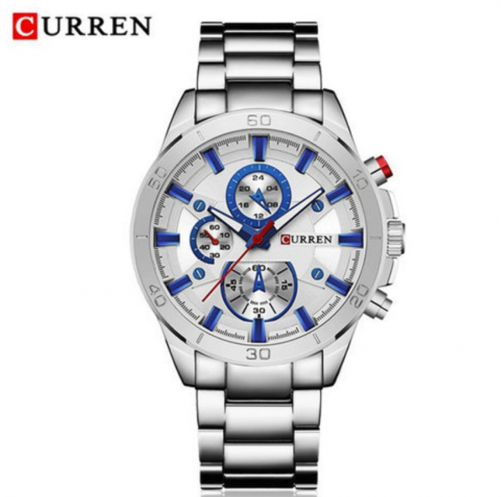 CURREN Men's Watches Top Brand Luxury Men Military Wristwatches Full Steel Men Sports Watch