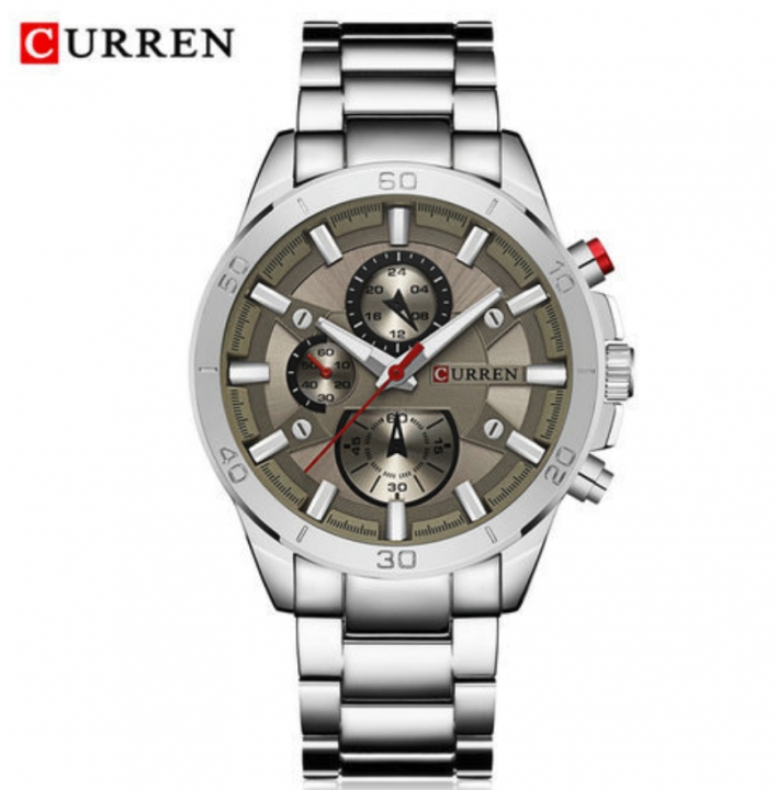 CURREN Men's Watches Top Brand Luxury Men Military Wristwatches Full Steel Men Sports Watch