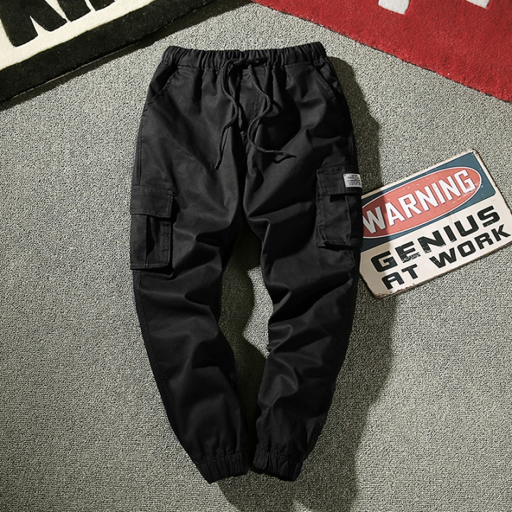 M&amp;J Brand Men Pants Hip Hop Harem Joggers Cotton Pants Male Trousers Mens Solid  Pants Sweatpants
