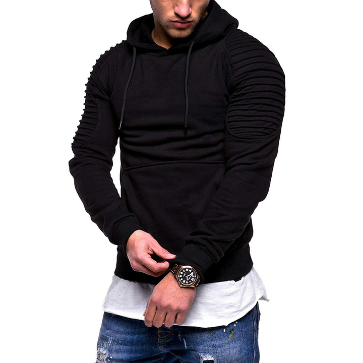M&amp;J Men Hoodies Fashion Hooded Sweatshirt Top Hoodies Male Hip Hop Pullover Streetwear