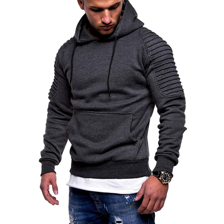 M&amp;J Men Hoodies Fashion Hooded Sweatshirt Top Hoodies Male Hip Hop Pullover Streetwear