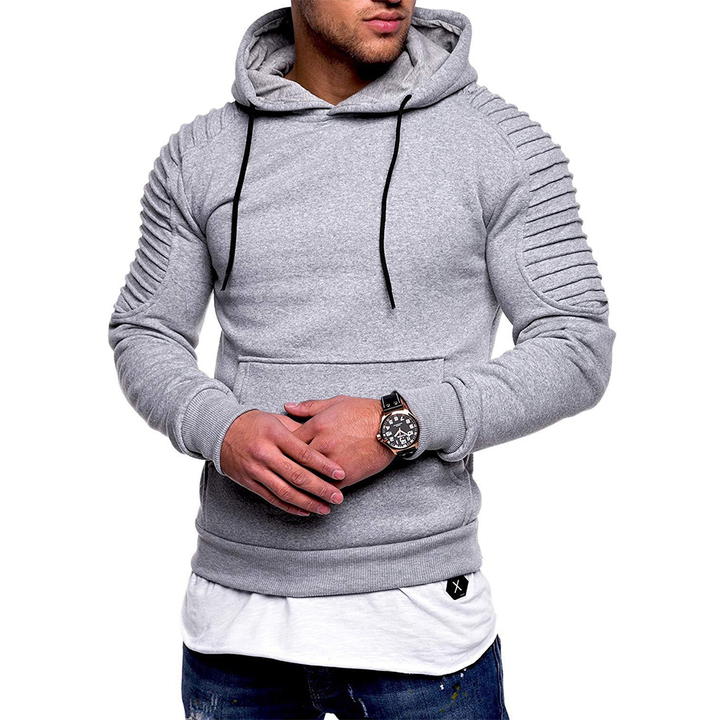M&amp;J Men Hoodies Fashion Hooded Sweatshirt Top Hoodies Male Hip Hop Pullover Streetwear