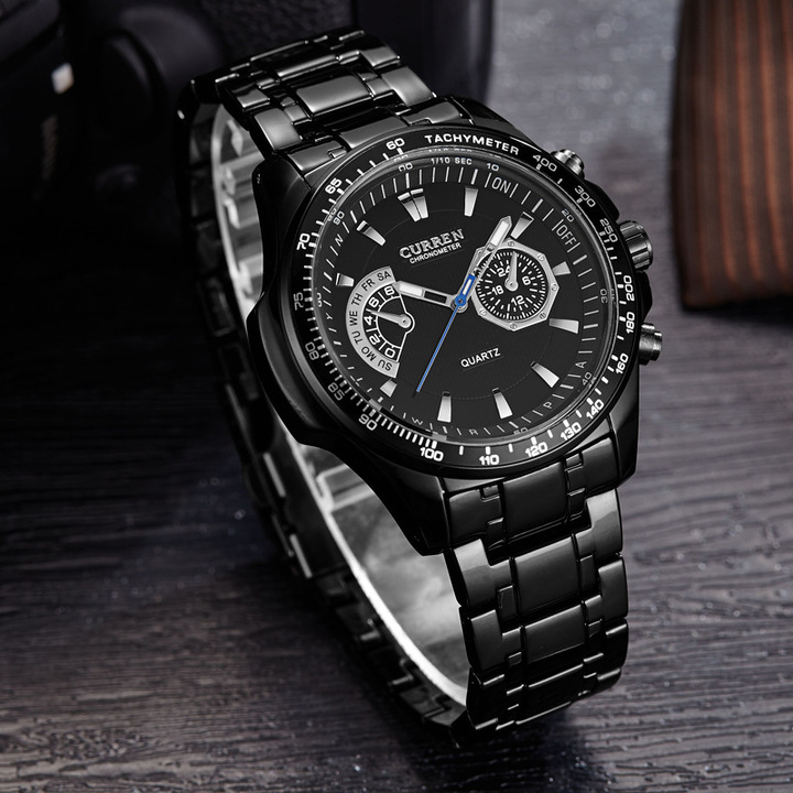Curren Quartz Watches Vogue Business Military Men's Watches 3ATM waterproof  Watch Gift