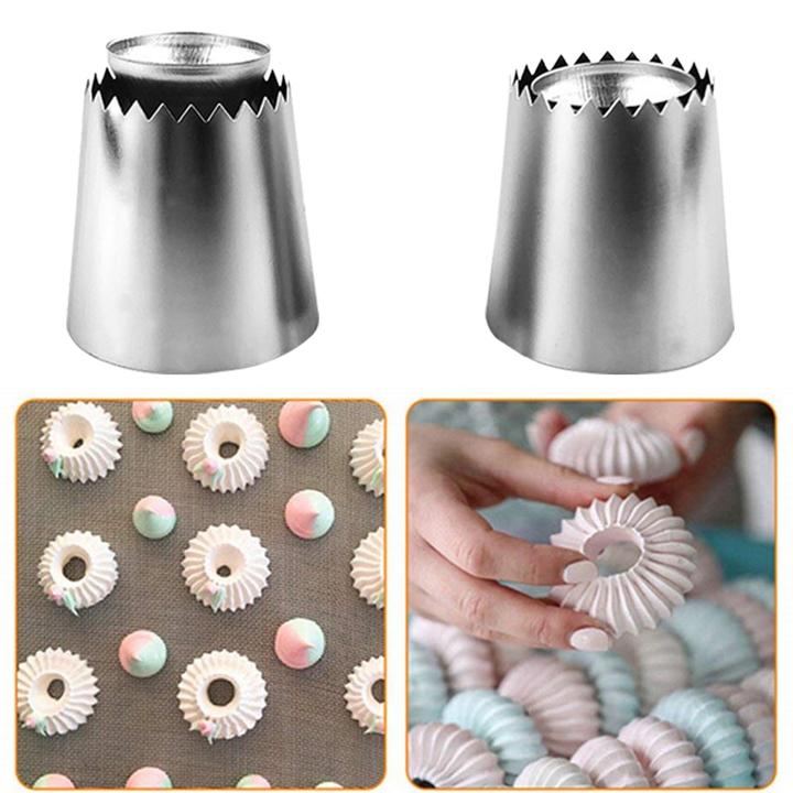 1PCS Sulta Ne Ring Cookies Mold Piping Nozzles Icing Piping Nozzles Set Cake Decorating Pastry Tip