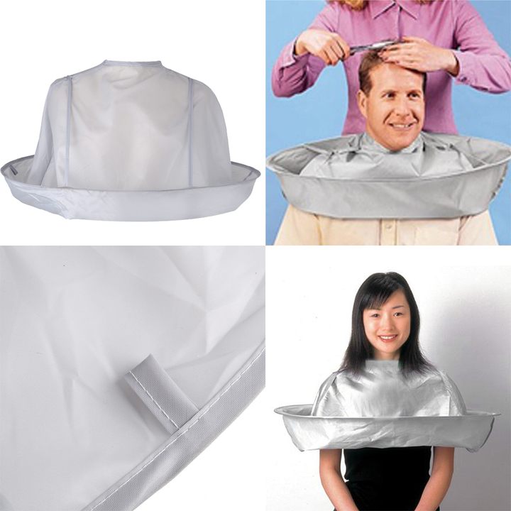 Foldable Hair Cutting Cloak Umbrella Cape Salon Waterproof Barber Salon Barber Special Hair Styling