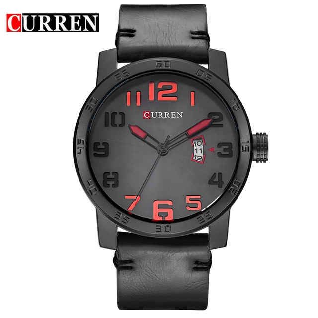 CURREN Men's Watches Luxury Military Wristwatches Fashion Casual Quartz Watches Sales